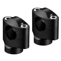 Představce - svorníky konických řidítek RIZOMA, černé, výška 42mm